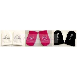 Haft na rękawicach do zabiegów parafiny