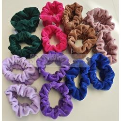 Welurowa opaska nadgarstkowa