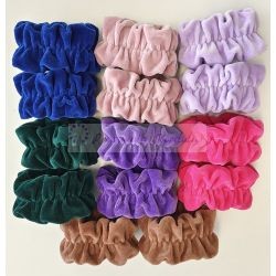 Welurowa opaska nadgarstkowa