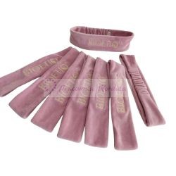 Opaska kosmetyczna z gumką