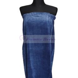 Pareo kosmetyczne welur zatrzaski napy