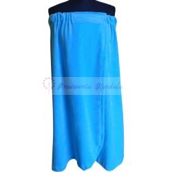 Pareo kosmetyczne welur zatrzaski napy