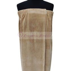 Pareo kosmetyczne welur zatrzaski napy