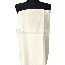 Pareo kosmetyczne welur zatrzaski napy