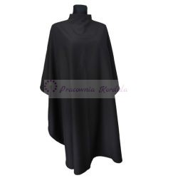 Peleryna fryzjerska czarna długa