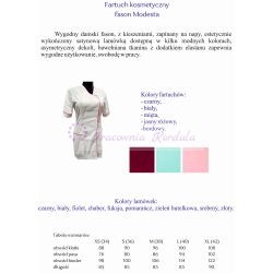 Fartuch kosmetyczny Modesta