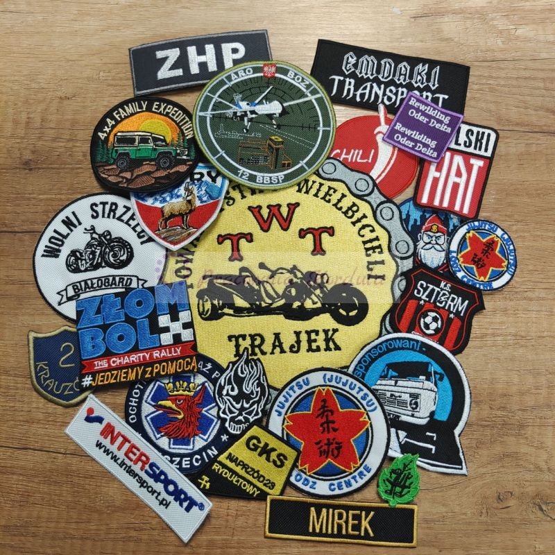 naszywka plakietka haftowana