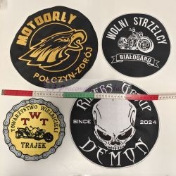 naszywka plakietka haftowana