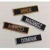 naszywka plakietka haftowana imiennik