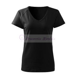 koszulka damska V neck